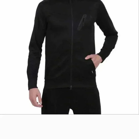 Spyder Active Pro Web Full Zip Nylon Jacket Black XL Long Sleeve - Picture 3 of 11